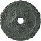 Ekena Millwork Attica with Rose Medallion (Canopies up to 4 1/2"), 26"OD x 3 3/4"ID x 1 1/2"P, Athenian Green CM26ATAGC - alternate 1